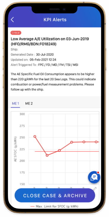 Approval management mobile applications for maritime operations