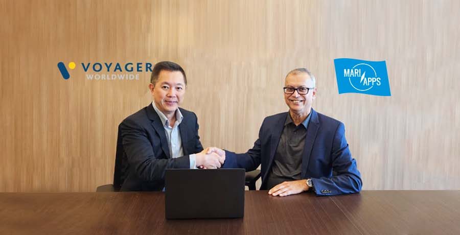 voyager worldwide partner with mariapps